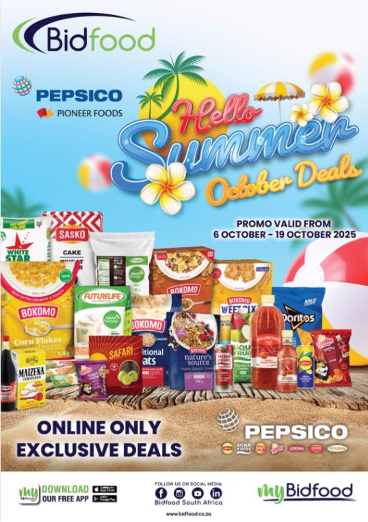 Hello Summer October Deals - Online Only Exclusive Deals from Pepsico and Pioneer Foods