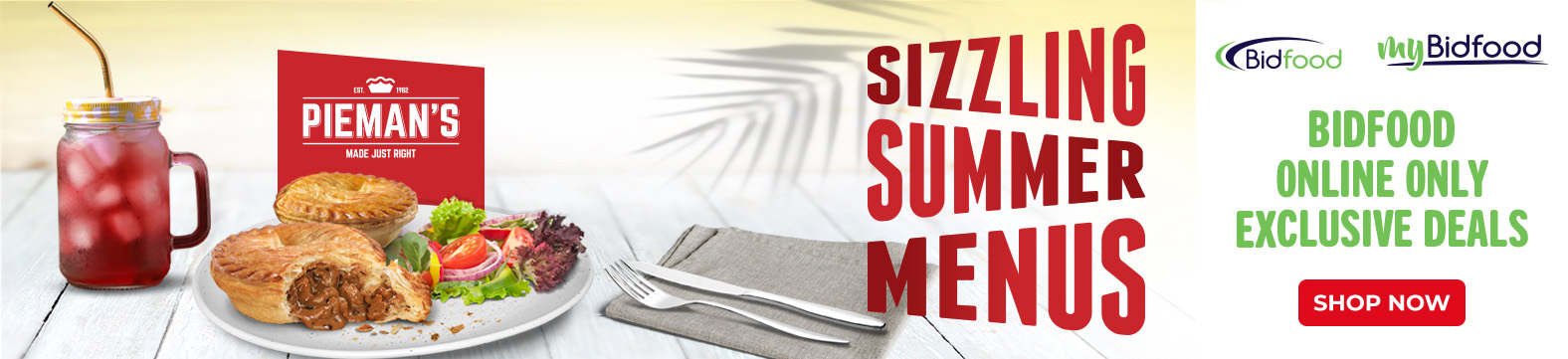 Sizling Summer Menus - Shop Now - Online Only Exclusive Deals
