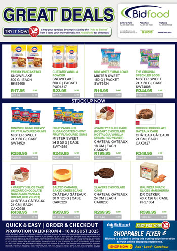 View our Interactive Shoppable Broadsheet Great Deals have never been easier, Add - Load - Checkout