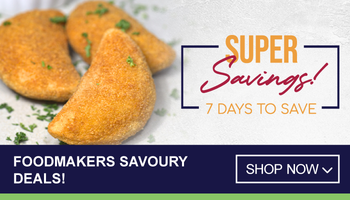 7 Days of Super Savings on Foodmakers Savoury Deals - visit MyBidfood to shop now