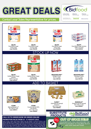 View our Interactive Shoppable Great Deals Broadsheet - Shop Online, Add - Load - Checkout