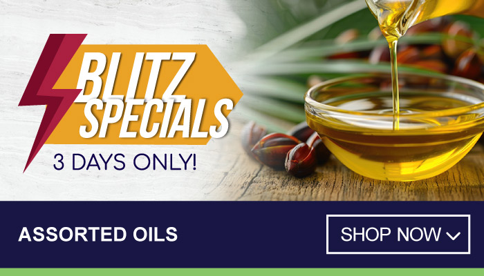 Blitz Special Offer - 3 Days Only on Assorted Oils - visit MyBidfood