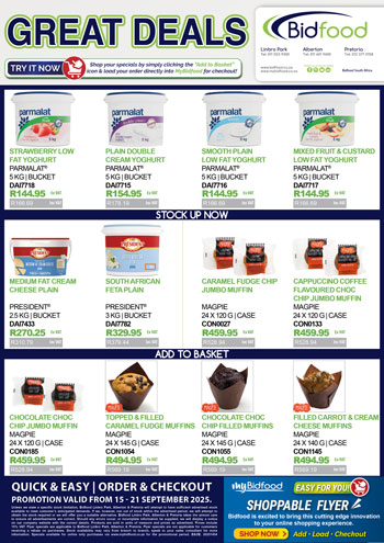 View our Interactive Shoppable Great Deals Broadsheet - Shop Online, Add - Load - Checkout