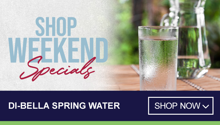 Weekend only Specials on Di-Bella Spring Water - Visit MyBidfood