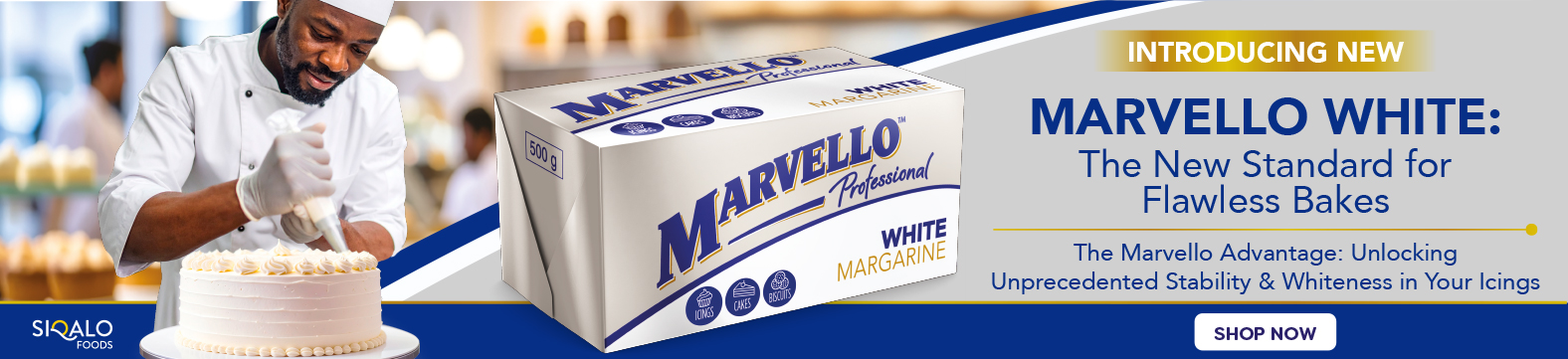 Marvello White: The New Standard for Flawless Bakes - Unlocking Unprecedented Stability & Whiteness in your Icings