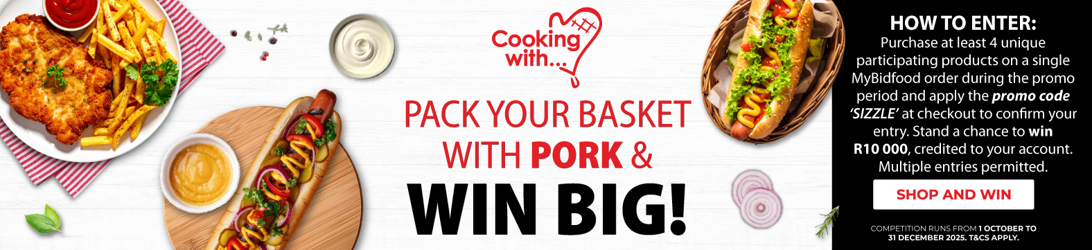 Pack Your Basket with Pork and Win Big!
