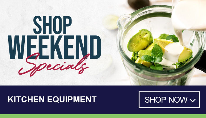 Weekend only Specials on Kitchen Equipment - Visit MyBidfood