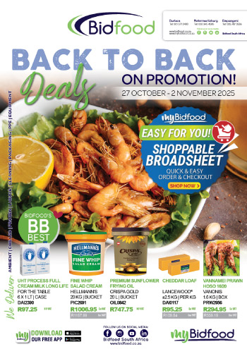 Back to Back Shoppable Broadsheet - Exclusive Promotions From 27 October - 02 November 2025
