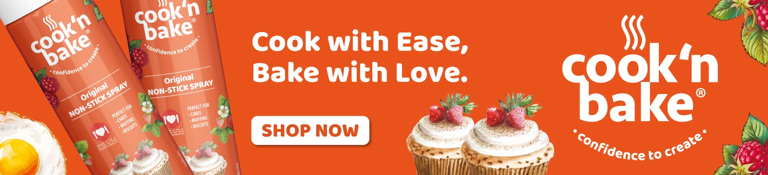 Cook with ease, Bake with Love with cook 'n bake - confidence to create
