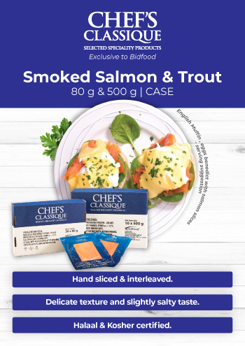 Smoked Salmon & Trout - Hand sliced & interleaved - Halaal and Kosher Certified