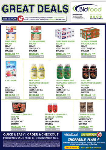 Great Deals On Promotion During 24 - 30 November 2025 - Viewing Online Has Never Been Easier