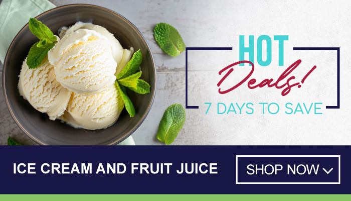 7 Days Hot Deals on Ice Cream and Fruit Juice – visit MyBidfood to shop now