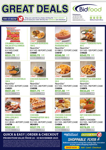 Great Deals On Promotion During 24 - 30 November 2025 - Viewing Online Has Never Been Easier