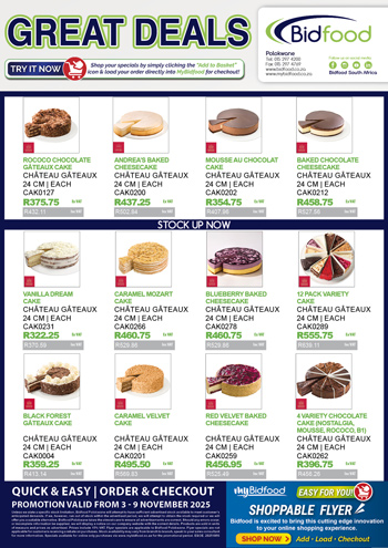 View our Interactive Shoppable Broadsheet Great Deals have never been easier, Add - Load - Checkout