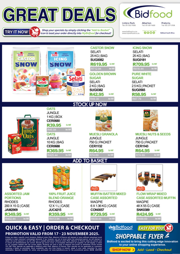 View Our Interactive Shoppable Broadsheet for Deals During 17 - 23 November 2025 - Viewing Online Has Never Been Easier