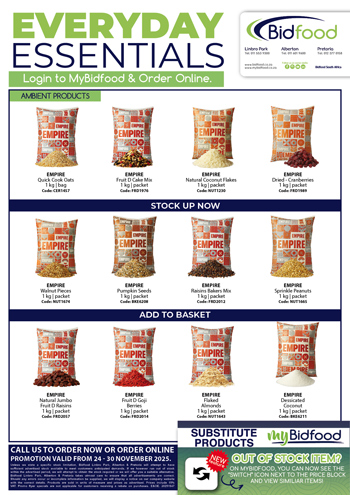 Everyday Essentials Promotion Valid From 24 - 30 November 2025 - Shop A Wide Range Of Ambient Products