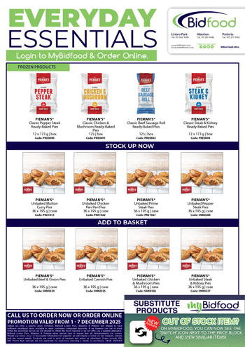 Everyday Essentials Promo From 1 - 7 December 2025 - Viewing Online Has Never Been Easier