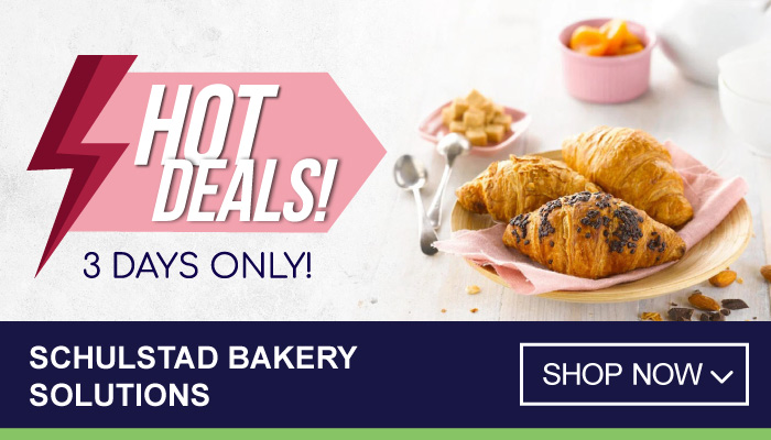 3 Days Hot Deals on Schulstad Bakery Solutions and more - visit MyBidfood to shop now