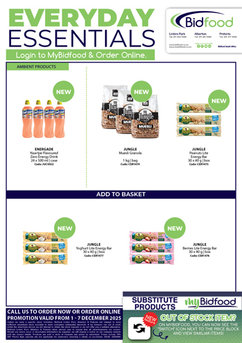 Everyday Essentials Promo From 1 - 7 December 2025 - Viewing Online Has Never Been Easier