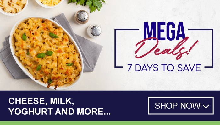 7 Days Mega Deals on Cheese, Milk, Yoghurt and more - visit MyBidfood to shop now