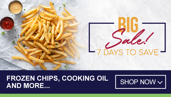 7 Days Big Sale on Frozen Chips, Cooking Oil and more – visit MyBidfood to shop now