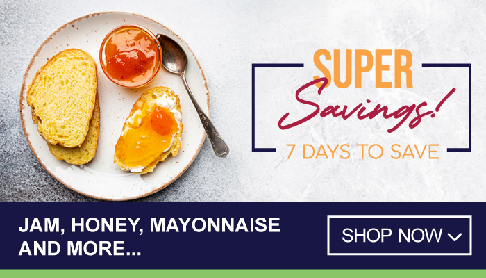 7 Days Super Savings on Jam, Honey, Mayonnaise and more - visit MyBidfood to shop now