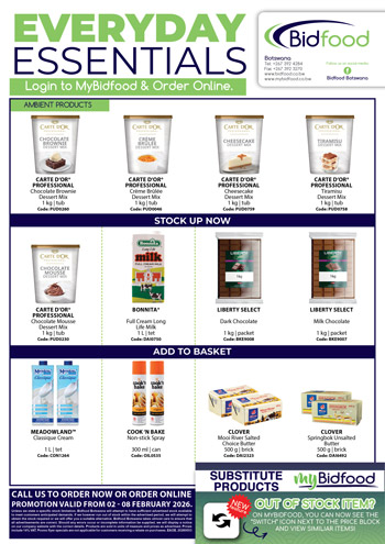 Everyday Essentials Ambient Products Promotion From 02 - 08 February 2026 - Order Online via MyBidfood
