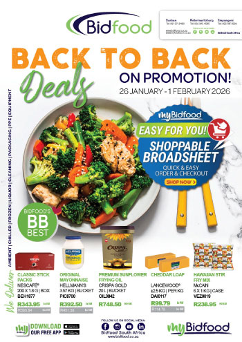 View Our Interactive Shoppable Broadsheet - Back to Back Deals From 26 January - 01 February 2026 - Add, Load and Checkout Online With MyBidfood