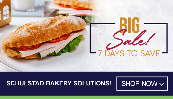 7 Days Big Sale on Schulstad Bakery Solutions - visit MyBidfood to shop now