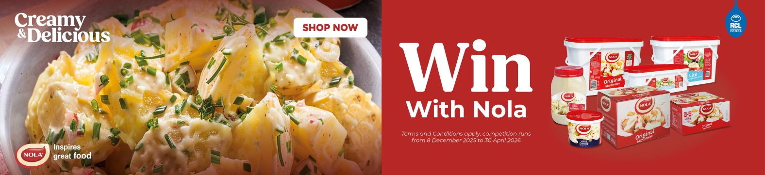 Nola - Win with Nola - Creamy & Delicious - Shop Now