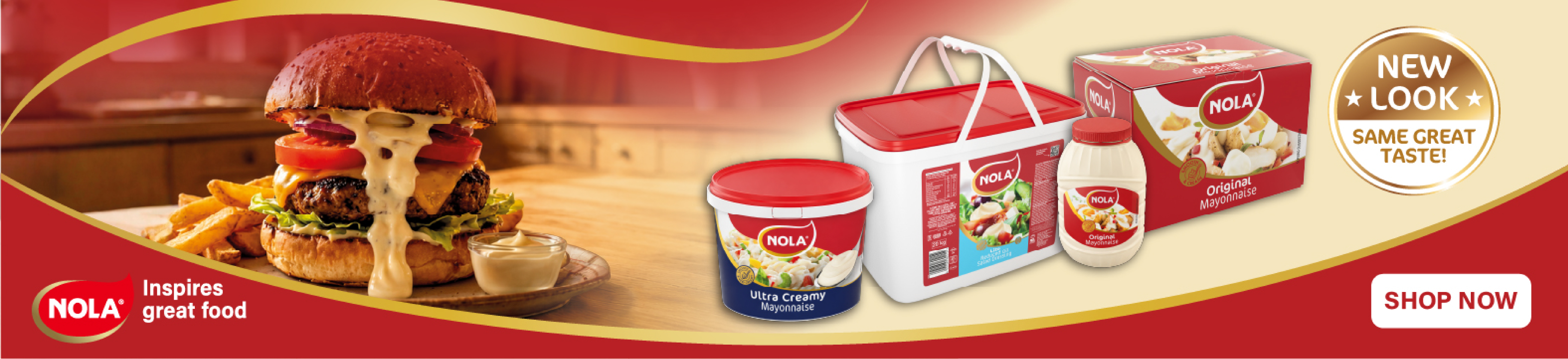 Nola - New Look Same Greate Taste  - Shop Now!