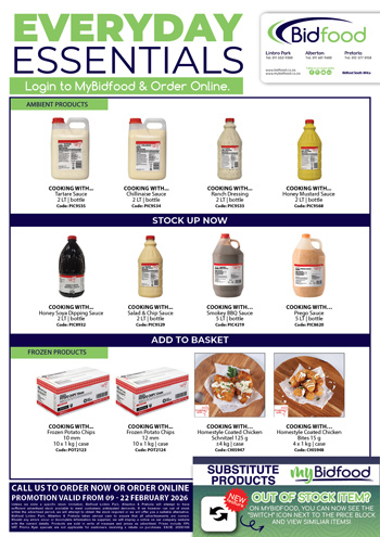 Everyday Essentials on Promotion During 09 - 22 February 2026 - Stock Up Now and Add to Basket at MyBidfood