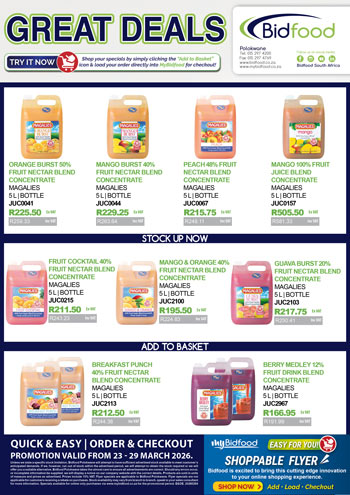 Great Deals on Promotion During 23 - 29 March 2026 - Viewing Online Has Never Been Easier