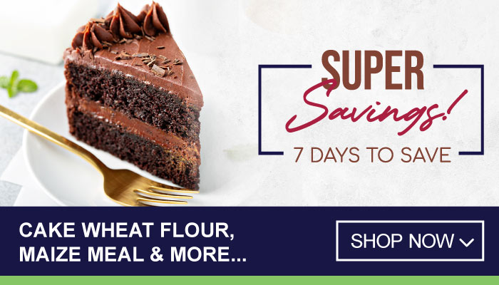 7 Days Super Savings on Cake Wheat Flour, Maize Meal and more - visit MyBidfood to shop now