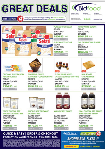 Great Deals on Promotion During 09 - 15 March 2026 - Viewing Online Has Never Been Easier