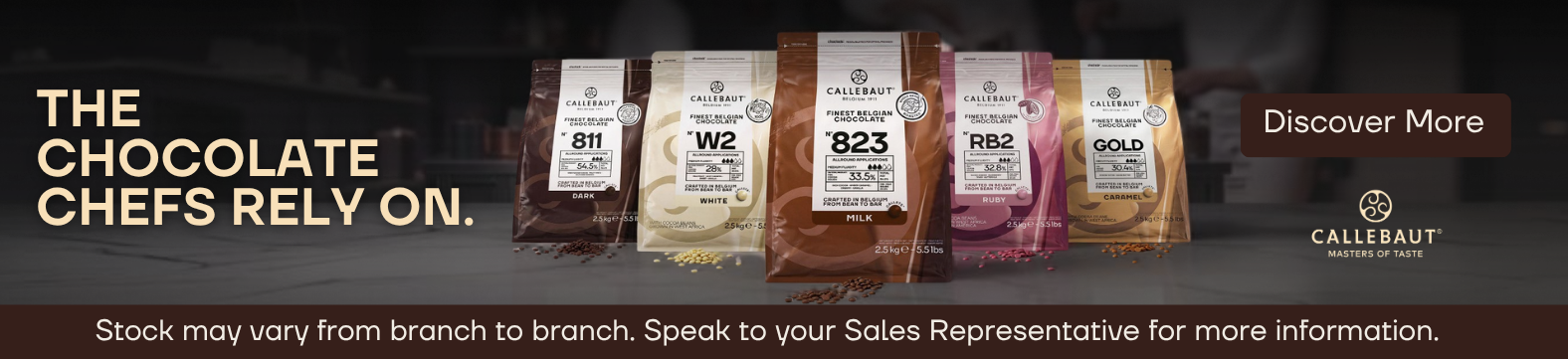 Callebaut - The chocolate chefs rely on - Discover More