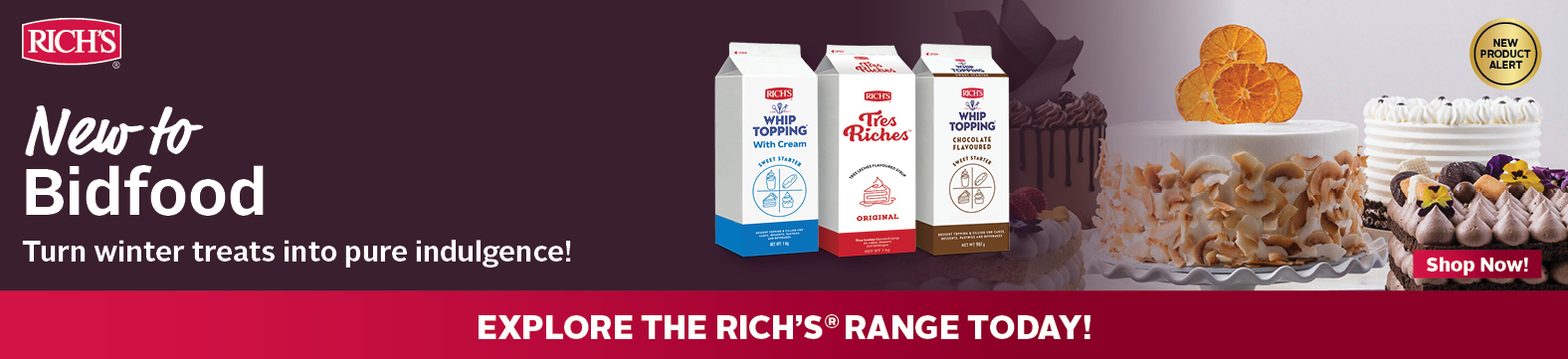Rich's - Turn winter treats into pure indulgence! - Explore The Rich's Range Today! - Shop Now!