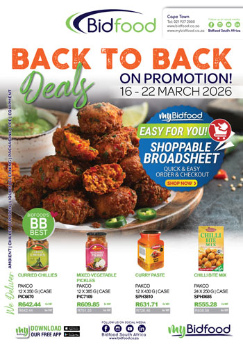 Back to Back Deals on Promotion From From 16 - 22 March 2026