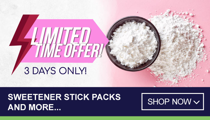 3 Days Limited Time on Sweetener Stick Packs and more - visit MyBidfood to shop now