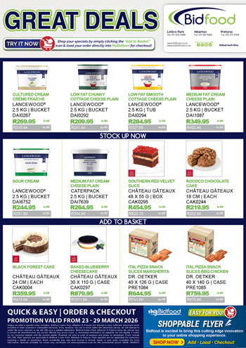 Great Deals on Promotion During 23 - 29 March 2026 - Viewing Online Has Never Been Easier