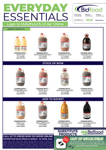 Everyday Essentials Promotion Valid From 23 March - 05 April 2026 - Stock Up on Pantry Staples and More