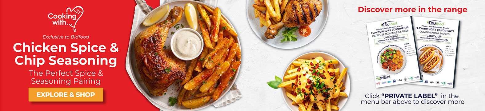 Chicken Spice & Chip Seasoning - The Perfect Spice & Seasoning Pairing - Explore & Shop - Exclusive to Bidfood