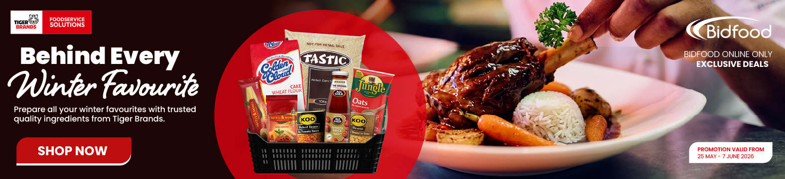 Tiger Brands - Behind Every Winter Favourite - Shop Now