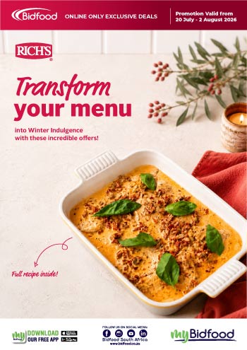 Rich's - Transform your menu - Into winter indulgence these incredible offers! - Shop Now!