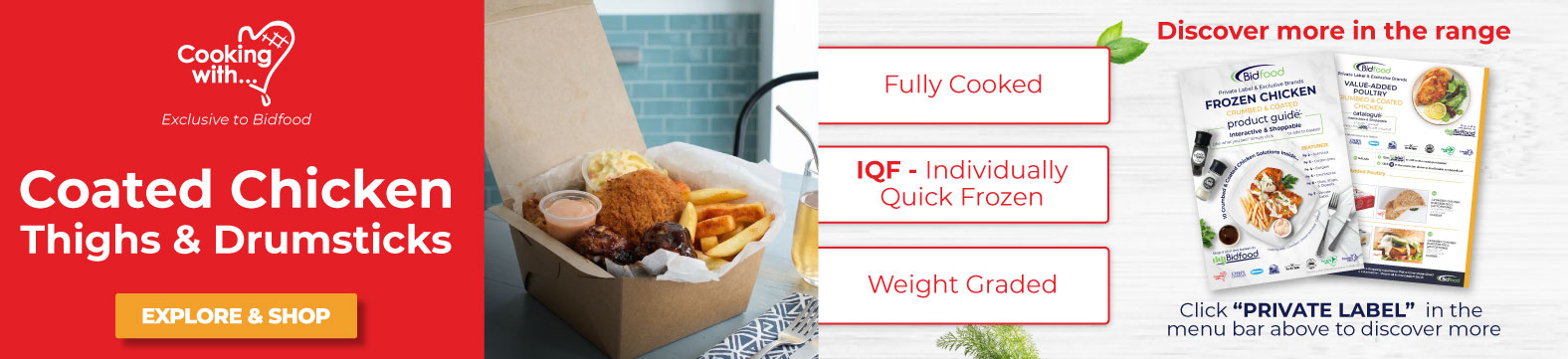 Coated Chicken Thighs & Drumsticks - Explore & Shop