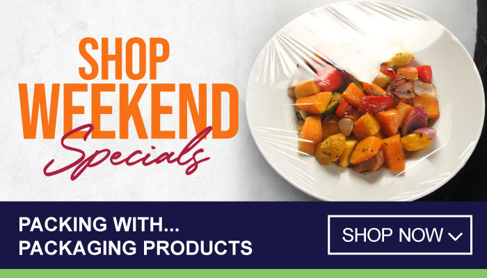 Weekend Specials on Packaging Products - visit MyBidfood to shop now