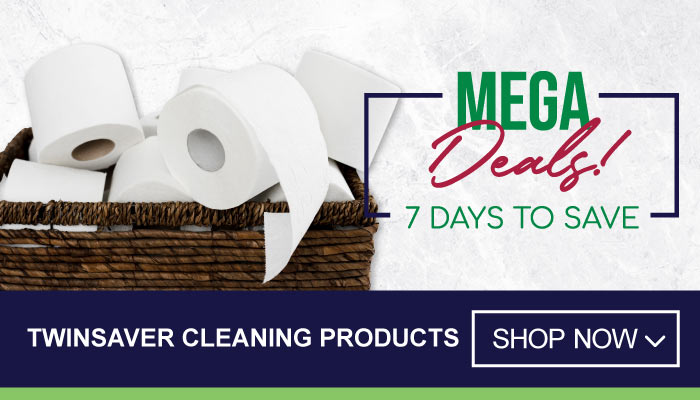 7 Days Mega Deals on Twinsaver Cleaning Products - visit MyBidfood to shop now