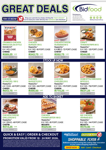 Great Deals Promotion Valid From 18 - 24 May 2026 - Visit MyBidfood To Shop Online