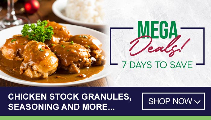 7 Days Mega Deals on Chicken Stock Granules, Seasoning and more - visit MyBidfood to shop now
