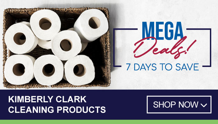 7 Days Mega Deals on Kimberly Clark Cleaning Products - visit MyBidfood to shop now